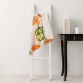 Bloemenpompoen herfst Herfst Sherpa Deken (In situ)