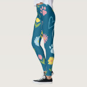 Bloemenpoot Print Leggings (Links)