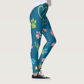 Bloemenpoot Print Leggings (Rechts)