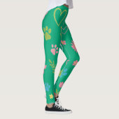 Bloemenpoot Print Leggings (Rechts)