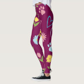 Bloemenpoot Print Leggings (Links)