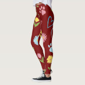 Bloemenpoot Print Leggings (Links)