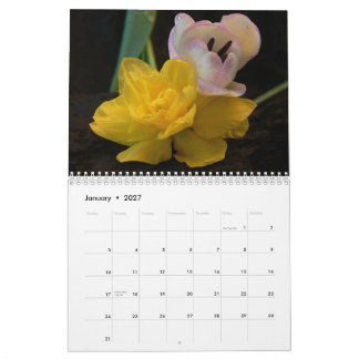 Bloemenportretten-2027 Agenda Kalender
