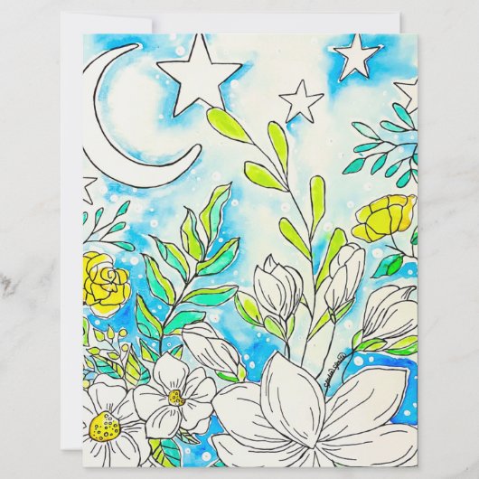 Bloemenposter (Voorkant)