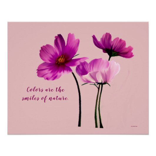 Bloemenposter Perfect Poster (Voorkant)
