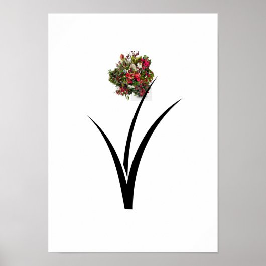 Bloemenposter poster (Voorkant)