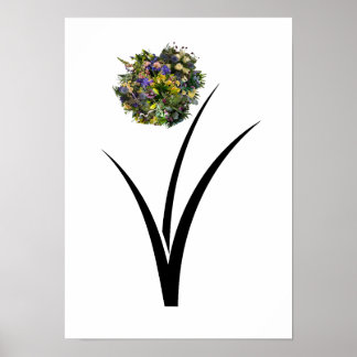 Bloemenposter poster