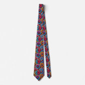 Bloemenpower Hippie Sjaal Stropdas (Voorkant)