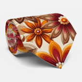 Bloemenpower Hippie Sjaal Stropdas (Opgerold)