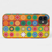 Bloemenpower in Rijen Case-Mate iPhone Case (Achterkant (horizontaal))