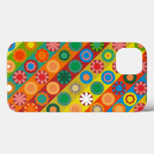 Bloemenpower in Rijen Case-Mate iPhone Case (Achterkant (horizontaal))