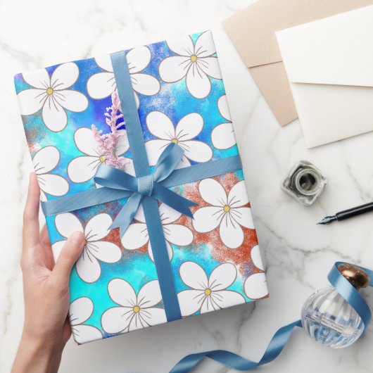 Bloemenpower Inpakpapier (Geschenken)