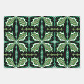  bloemenpracht Spaans Kerstblad ornamenten Inpakpapier Vel (Voorkant 3)