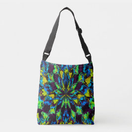 Bloemenpret in de jaren 60..... crossbody tas