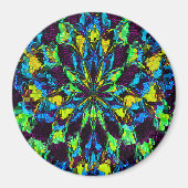 Bloemenpret in de jaren 60..... magneet (Voorkant)