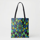 Bloemenpret in de jaren 60..... tote bag (Voorkant)