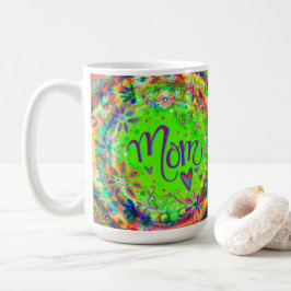 Bloemenpret Trendy Moeder Inspirivity Koffiemok