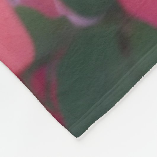 Bloemenprinses Fleece Deken (Hoek)