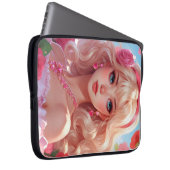 Bloemenprinses Laptop Sleeve (Voorkant Rechts)
