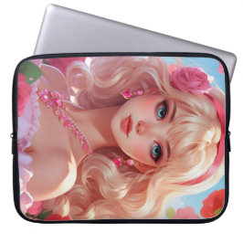 Bloemenprinses Laptop Sleeve
