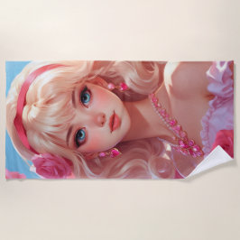 Bloemenprinses Strandlaken