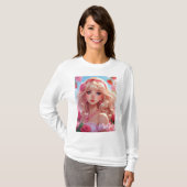 Bloemenprinses T-shirt (Voorkant volledig)