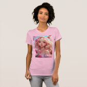 Bloemenprinses T-shirt (Voorkant volledig)