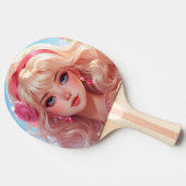 Bloemenprinses Tafeltennisbatje (Zijkant)