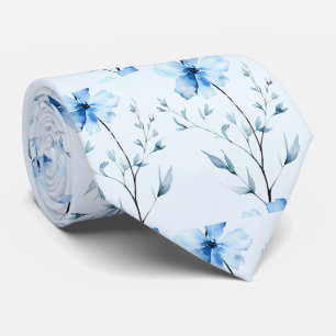 Bloemenprint Boho Halsstrik voor Kantoor Stropdas