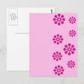 Bloemenprint Briefkaart (Voorkant / Achterkant)