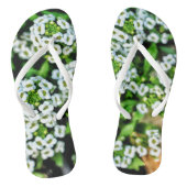 Bloemenprint funky flip flops (Voetbed)