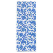 Bloemenprint geschenkzak wijn cadeautas (Achterkant)