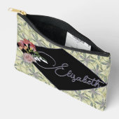 Bloemenprint gesneden naaizak etui (Open)