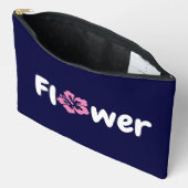 Bloemenprint gesneden naaizak etui (Open)