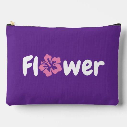 Bloemenprint gesneden naaizak etui (Voorkant)