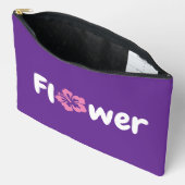 Bloemenprint gesneden naaizak etui (Open)