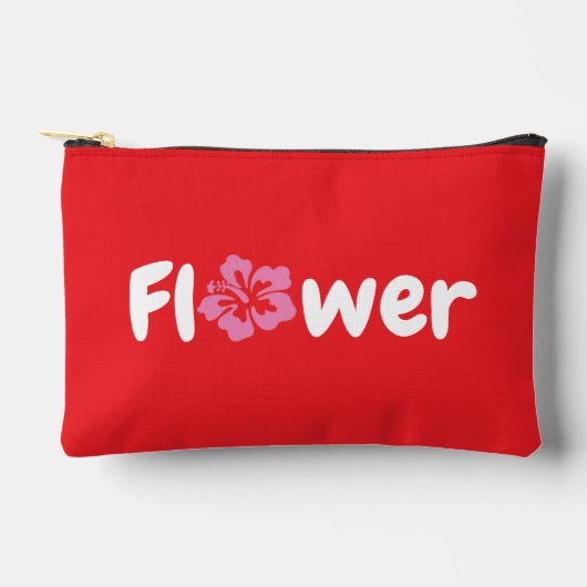 Bloemenprint gesneden naaizak etui (Voorkant)