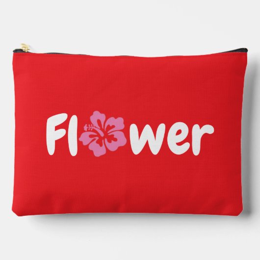 Bloemenprint gesneden naaizak etui (Voorkant)