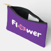 Bloemenprint gesneden naaizak etui (Open)