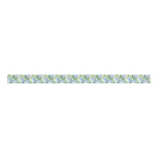Bloemenprint Grosgrain lint (Voorkant)