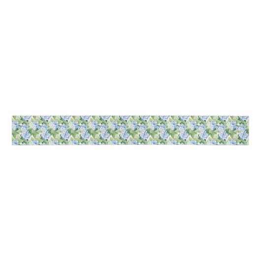 Bloemenprint Grosgrain lint (Voorkant)