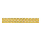 Bloemenprint Grosgrain lint (Voorkant)