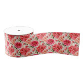 Bloemenprint Grosgrain lint (Spoel)