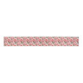 Bloemenprint Grosgrain lint (Voorkant)