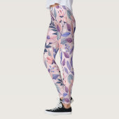 Bloemenprint Leggings – Mode ontmoet functie (Links)
