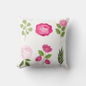 Bloemenprint Modern kussen (Voorkant)