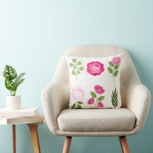 Bloemenprint Modern kussen