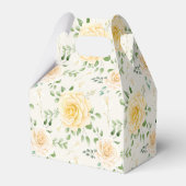 Bloemenprint Party Favor Box Bedankdoosjes (Achterkant)