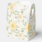 Bloemenprint Party Favor Box Bedankdoosjes (Geopend)
