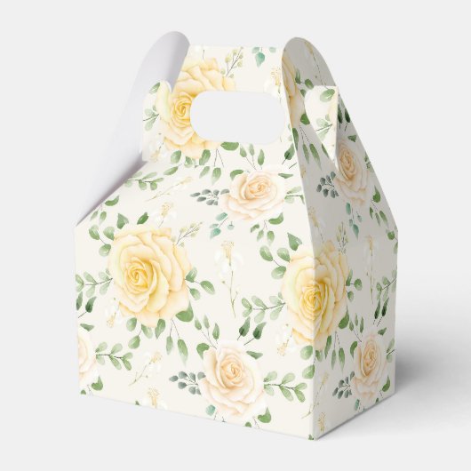 Bloemenprint Party Favor Box Bedankdoosjes (Voorkant Zijde)